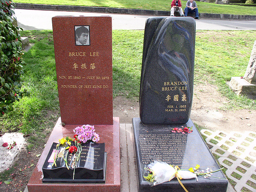 Brandon – Bruce Lee Grave | The Last Dragon Tribute