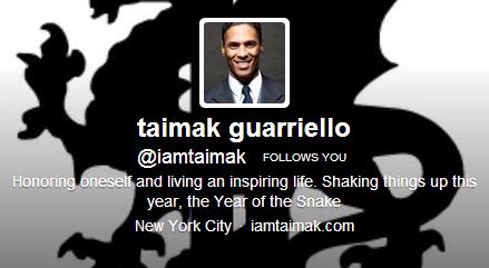 Happy Birthday Taimak Guarriello 49 & still glowing like Bruce Leroy