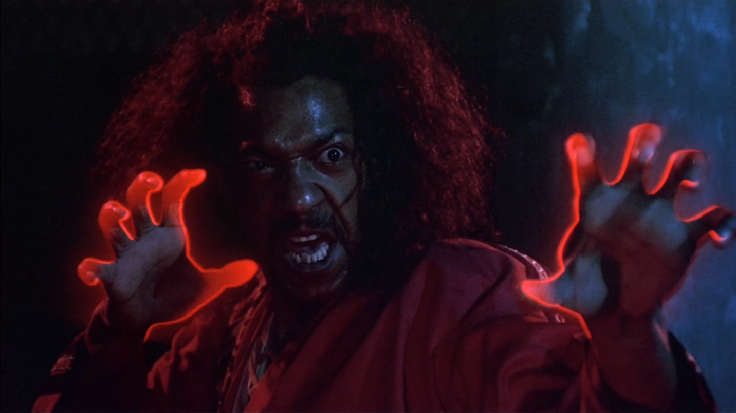 Sho_nuff iconic red Glow The Last Dragon.