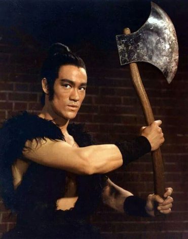 Bruce-Lee-holding-Axe | The Last Dragon Tribute